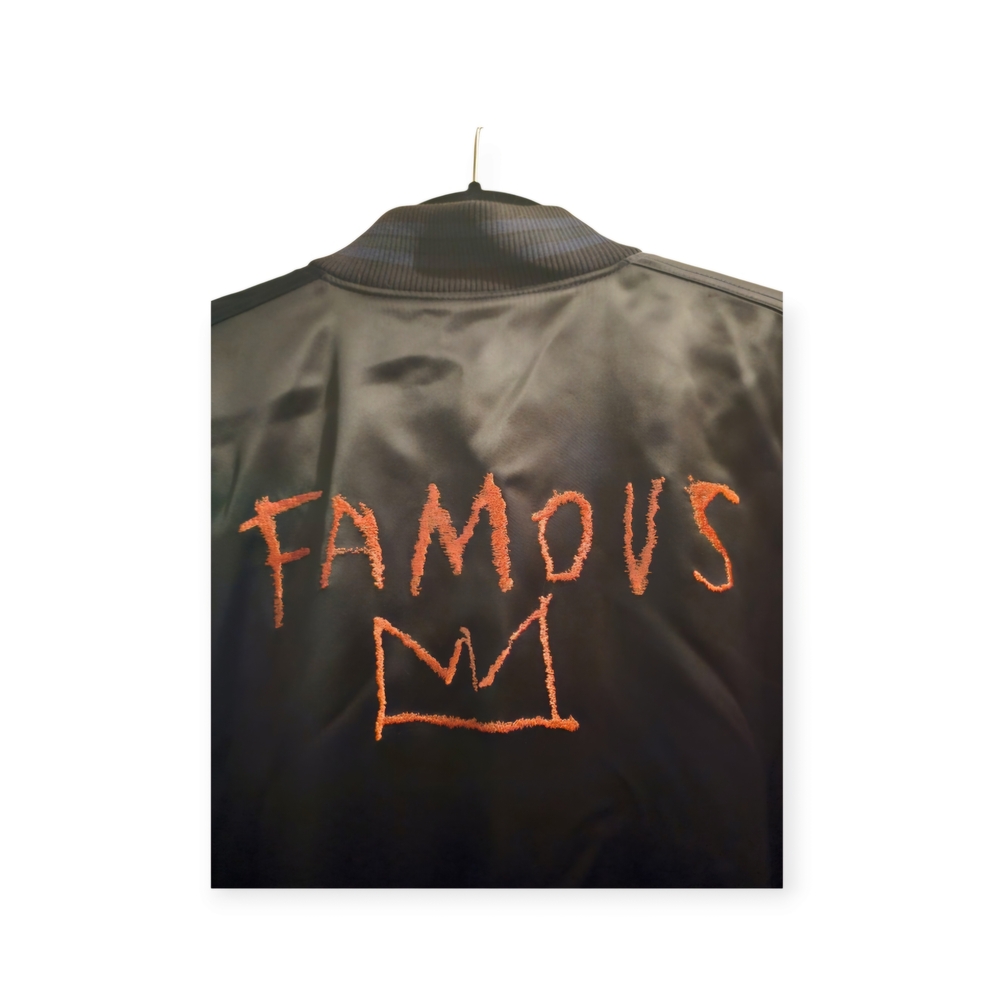 Coach x Basquait Satin Bomber Jacket - Picture 6 of 7